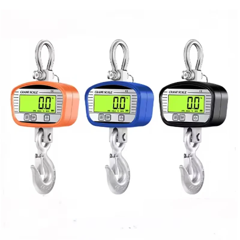 B08B-1000Kg Digital Crane Scales 0.1Kg LCD Industrial Grade Heavy Duty Hook Scale Them Hygrometer Hold Weighing Meter
B08B-1000Kg Digital Crane Scales 0.1Kg LCD Industrial Grade Heavy Duty Hook Scale Them Hygrometer Hold Weighing Meter