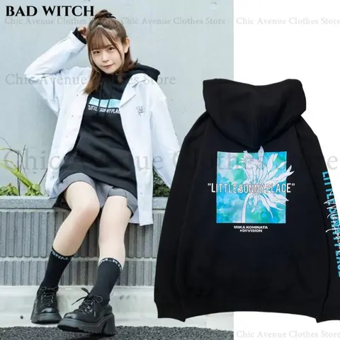 BanGDream MyGo Kohinata Mika Same Hoodie Print Hoodies Sweatshirt for Men Women Hooded Top Autumn Clothes Men's Hoodie