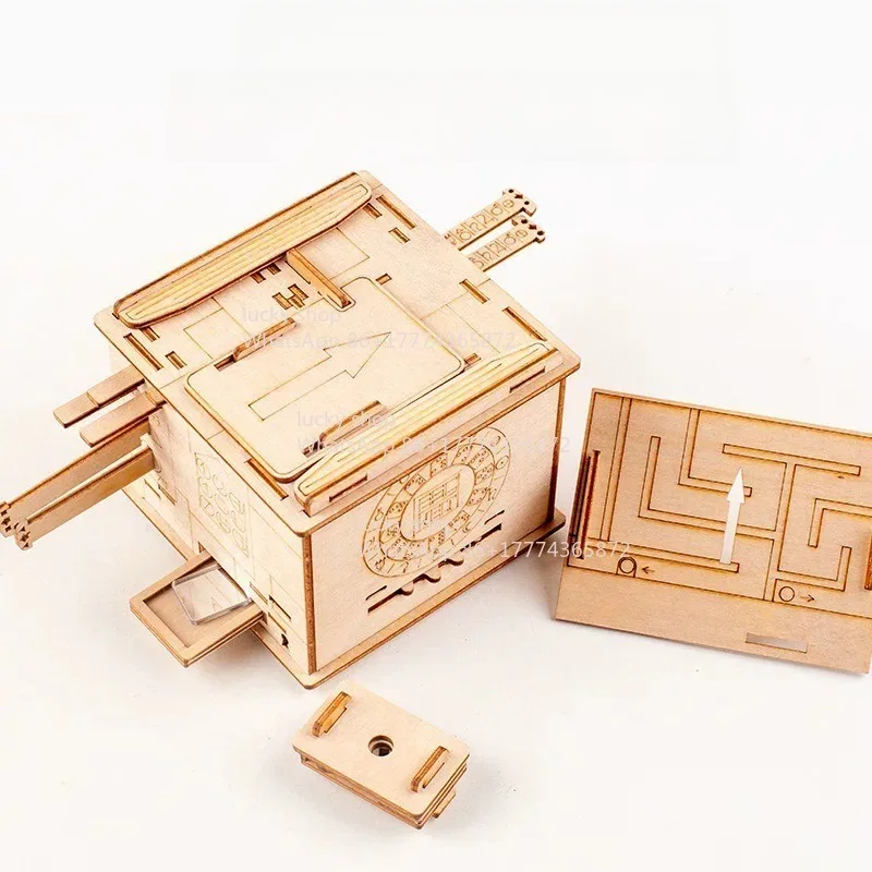 Space Themed Wooden Mechanism Box, Hell Level Ultra Hard Challenge Case, High IQ 10-level Logical Craft Ornament
Space Themed Wooden Mechanism Box, Hell Level Ultra Hard Challenge Case, High IQ 10-level Logical Craft Ornament