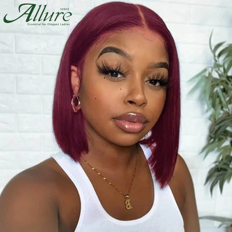 Burgundy Bob Human Hair Wigs Short Straight 99J Bob Lace Wigs For Women Natural T Part Lace Front Wigs Brazilian Hair Allure
Burgundy Bob Human Hair Wigs Short Straight 99J Bob Lace Wigs For Women Natural T Part Lace Front Wigs Brazilian Hair Allure