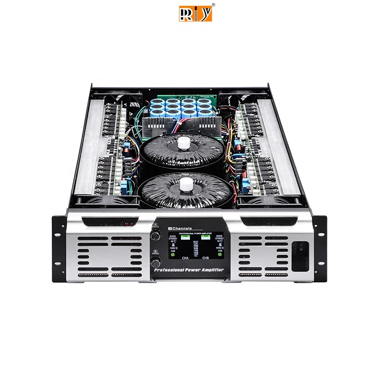 HB2500 New Arrival Professional Power Amplifier 2000W 2500W Dual Transformer Audio Amplifier
HB2500 New Arrival Professional Power Amplifier 2000W 2500W Dual Transformer Audio Amplifier