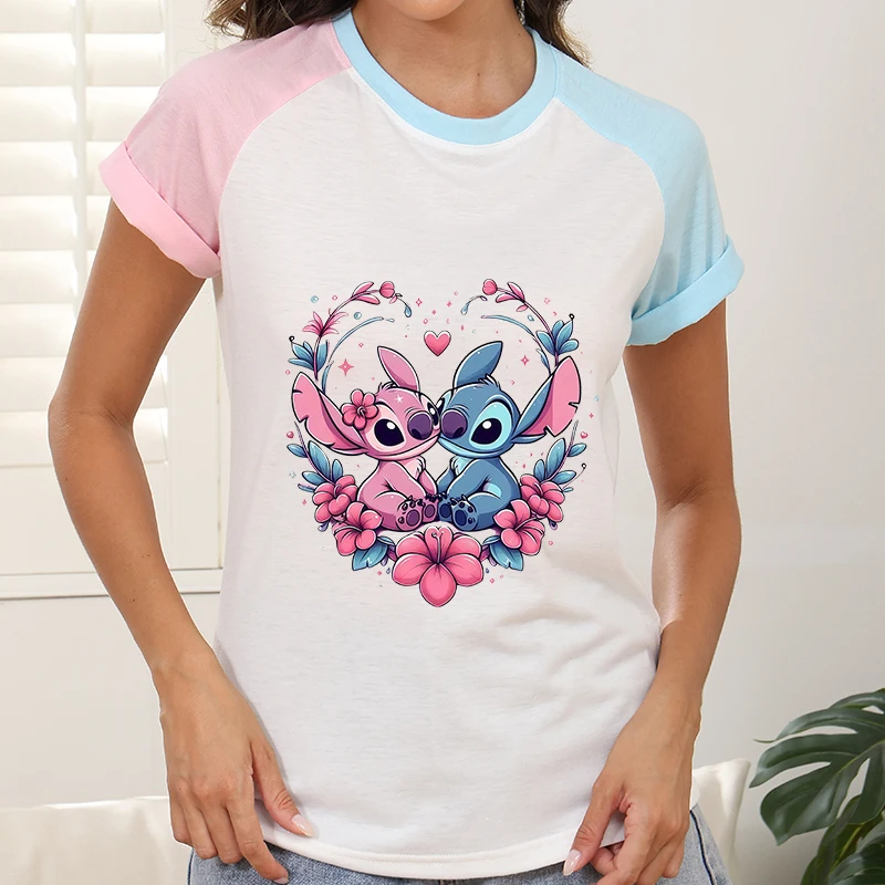 Plus Size Summer Clothes Disney Stitch Ladies Printed Women Custom Y2k T-shirt Tops Cartoon Clothing Tees Trends 2025 Stitch New
Plus Size Summer Clothes Disney Stitch Ladies Printed Women Custom Y2k T-shirt Tops Cartoon Clothing Tees Trends 2025 Stitch New