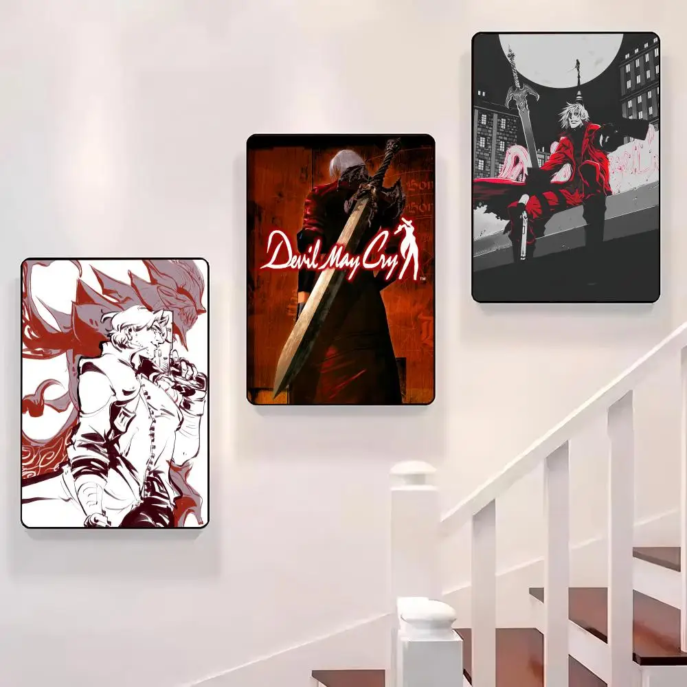 Funny Game D-Devil May Cry Poster Sticky Wall Waterproof Home Living Room Bedroom Bar Aesthetic Decoration Perfect Gift
Funny Game D-Devil May Cry Poster Sticky Wall Waterproof Home Living Room Bedroom Bar Aesthetic Decoration Perfect Gift