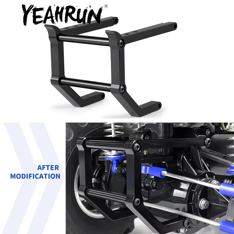 YEAHRUN Aluminum Servo Mount Front and Rear Bumper Bracket for 1/10 RC Car TAMIYA Clod buster 4×4×4 Upgrade Parts
YEAHRUN Aluminum Servo Mount Front and Rear Bumper Bracket for 1/10 RC Car TAMIYA Clod buster 4×4×4 Upgrade Parts