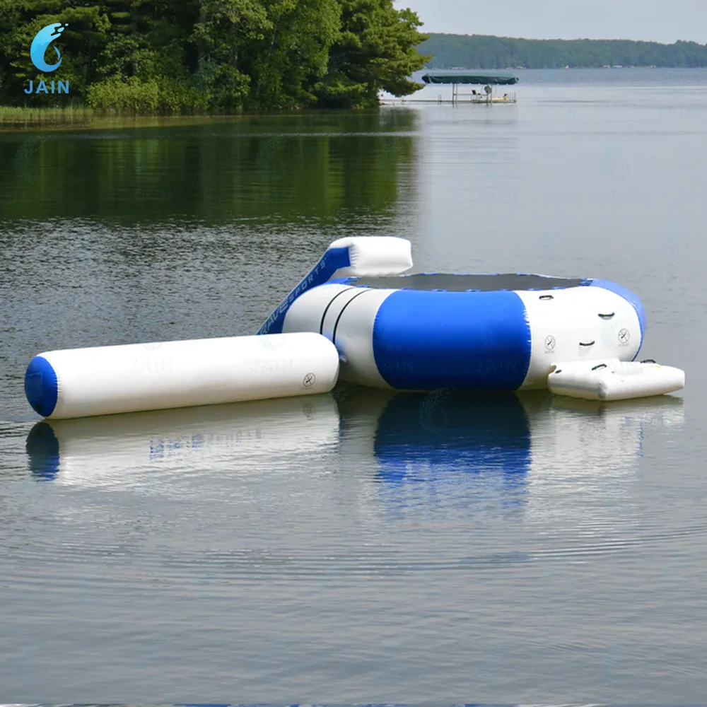 Inflatable Water Trampoline with Slide & Log PVC Floating Water Park Toy, Durable Lake Pool Bounce Platform for Kids & Adults
Inflatable Water Trampoline with Slide & Log PVC Floating Water Park Toy, Durable Lake Pool Bounce Platform for Kids & Adults