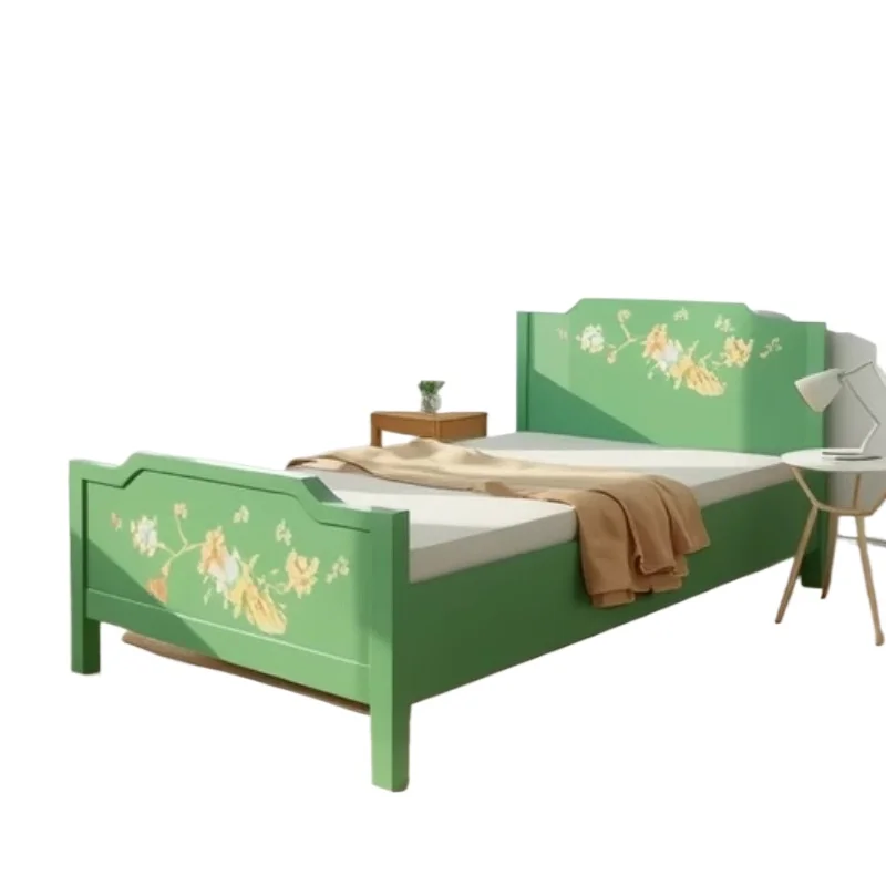 Chinese solid wood modern simple 1.8 meters European master bedroom double bed rental room 1.5 meters retro
Chinese solid wood modern simple 1.8 meters European master bedroom double bed rental room 1.5 meters retro