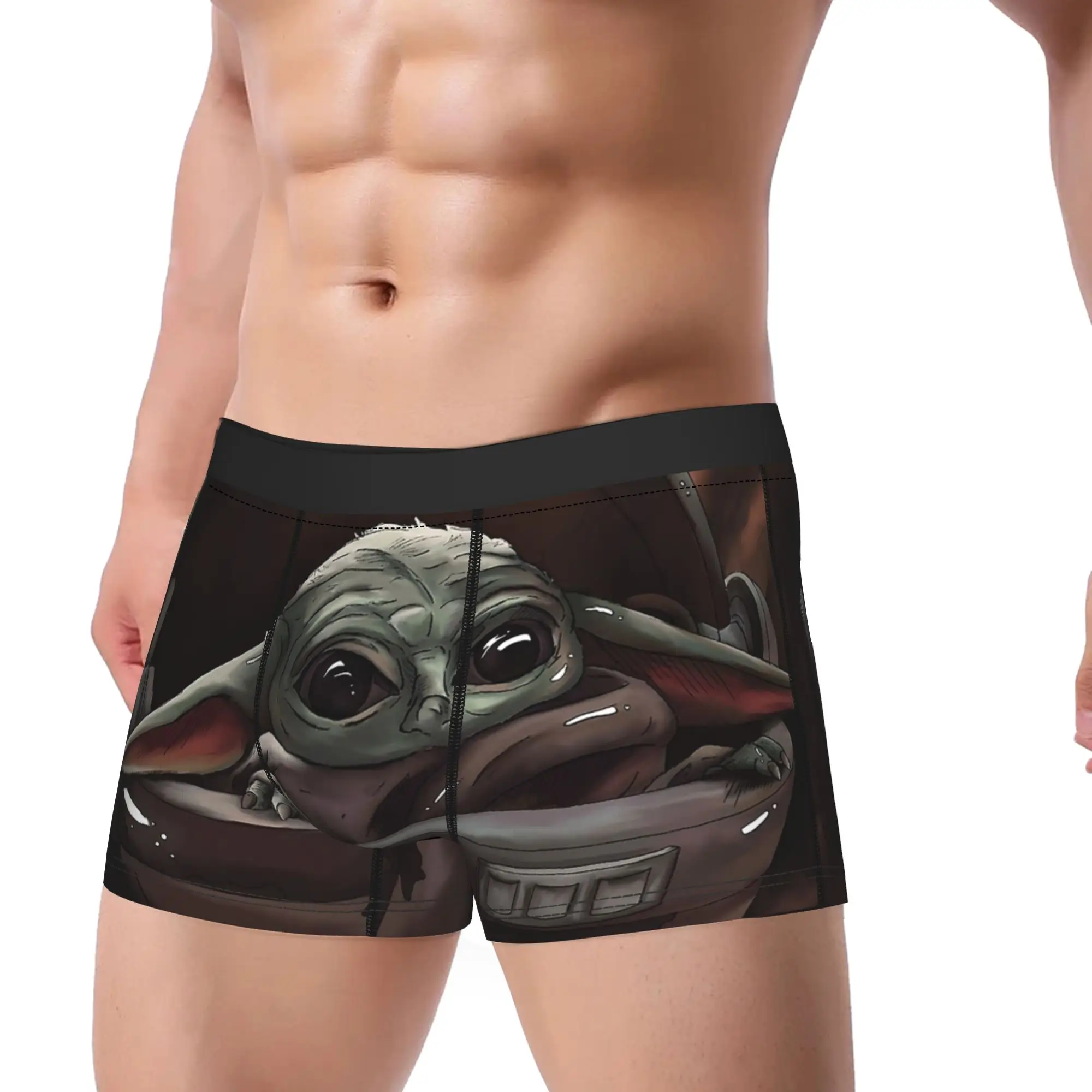 Men Boxer Briefs Shorts Panties Baby Yoda Mandalorian StarWars Polyester Underwear Male Novelty Plus Size Underpants
Men Boxer Briefs Shorts Panties Baby Yoda Mandalorian StarWars Polyester Underwear Male Novelty Plus Size Underpants