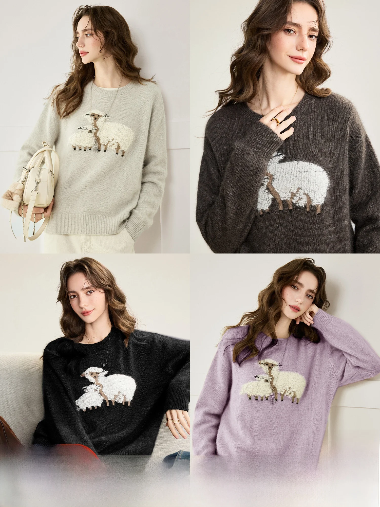 Cartoon Bear Plu Camere round Ne Knitted Sweater Anti-Aging Faionable Winter Women's Loose Fit Knitwear Embroidered
Cartoon Bear Plu Camere round Ne Knitted Sweater Anti-Aging Faionable Winter Women's Loose Fit Knitwear Embroidered