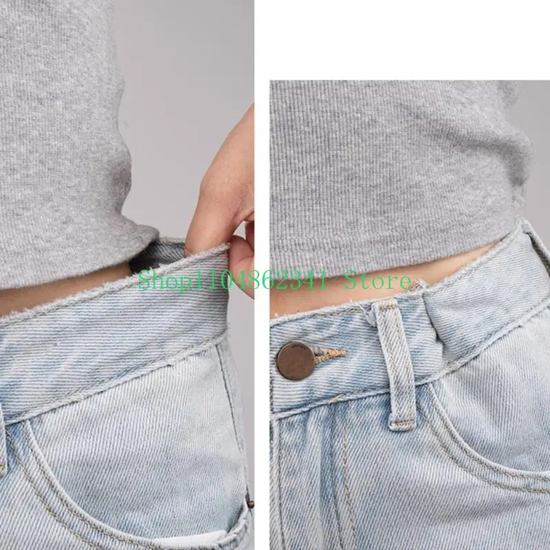 652F Adjustable Fastening Button Waist Buckles Girl Skirts Pants Waist Tightener
652F Adjustable Fastening Button Waist Buckles Girl Skirts Pants Waist Tightener