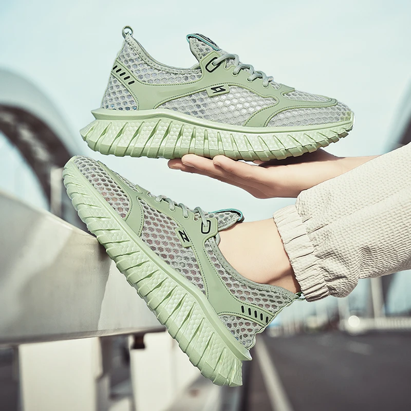 Men's Summer Lightweight Breathable Running Shoes Mesh Hollow out Casual Sports Trendy tenis masculino
Men's Summer Lightweight Breathable Running Shoes Mesh Hollow out Casual Sports Trendy tenis masculino