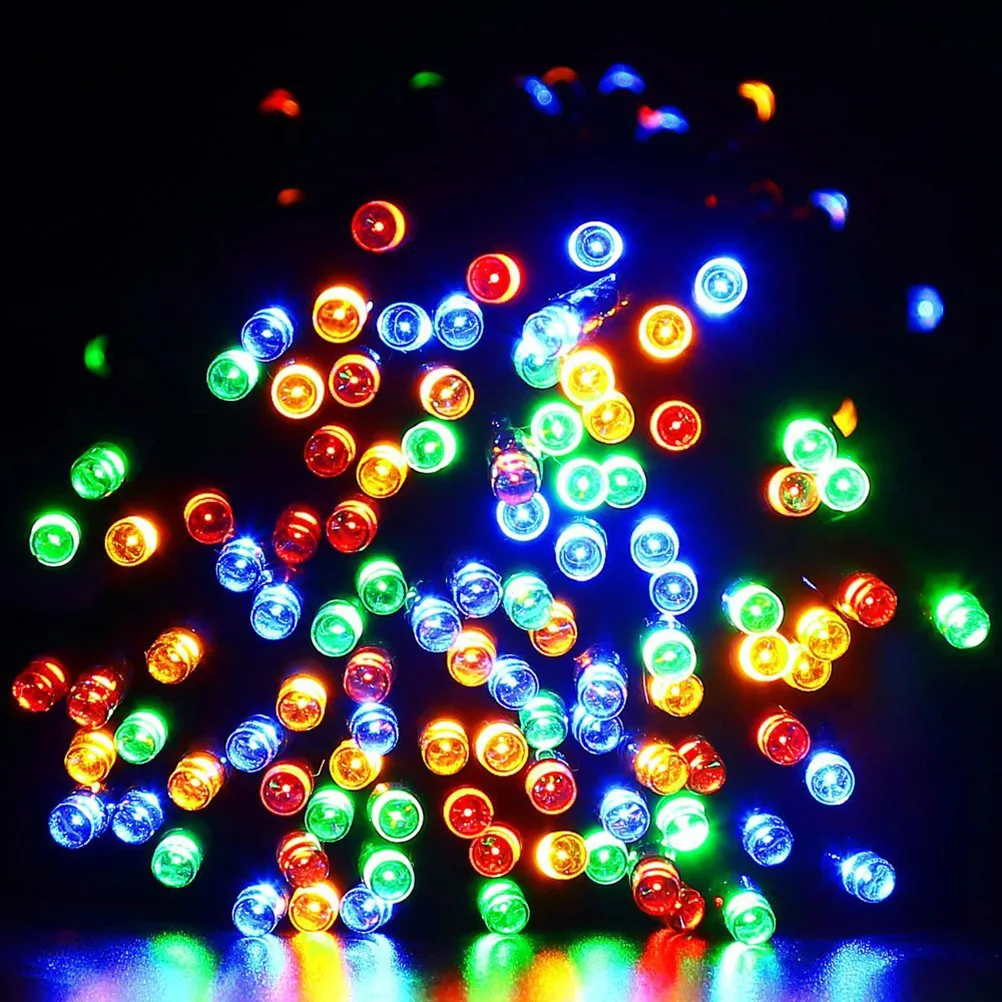 100 LEDs Light String Solar Lights Outdoor European and American Colorful Balcony
100 LEDs Light String Solar Lights Outdoor European and American Colorful Balcony