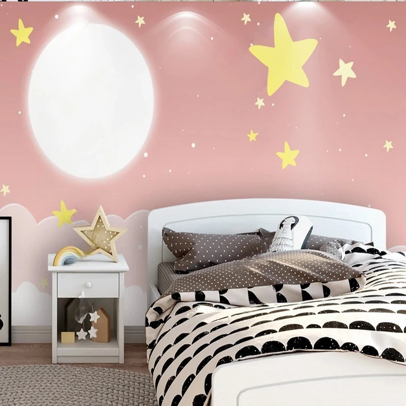 Modern Cartoon Pattern Custom Mural Stars Moon Cloud Girls Room Bedroom Decorative Wall Art Background Painting Wall Papers Deco
Modern Cartoon Pattern Custom Mural Stars Moon Cloud Girls Room Bedroom Decorative Wall Art Background Painting Wall Papers Deco