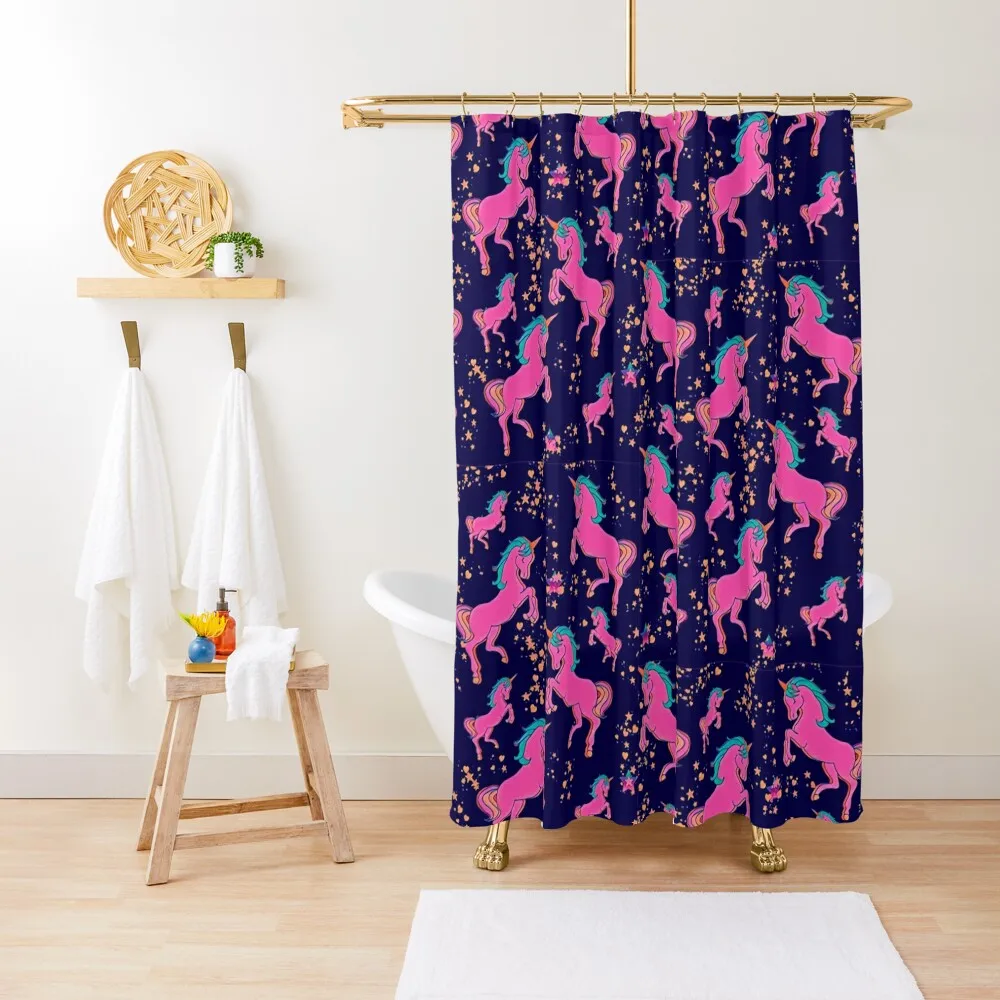 Pink Unicorns Shower Curtain Anti-Mold Waterproof Shower Cute Shower Bathroom Showers Curtain
Pink Unicorns Shower Curtain Anti-Mold Waterproof Shower Cute Shower Bathroom Showers Curtain