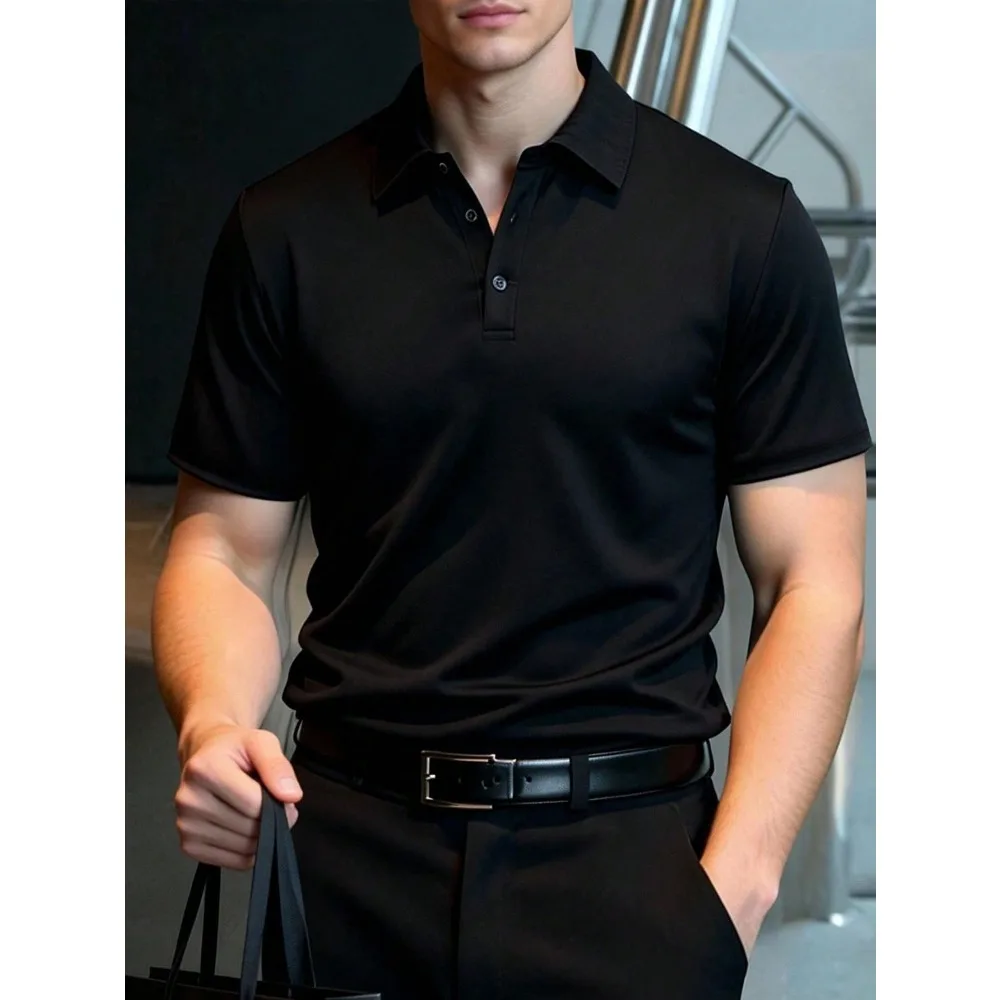 Men's Casual Business Banquet Fashion Minimalist Polo Shirt
Men's Casual Business Banquet Fashion Minimalist Polo Shirt