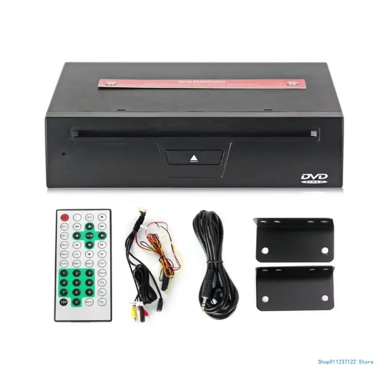 Universal Car Player with Remote Control set 12V Input Car Player Plastic Player External Player for Car Radio
Universal Car Player with Remote Control set 12V Input Car Player Plastic Player External Player for Car Radio