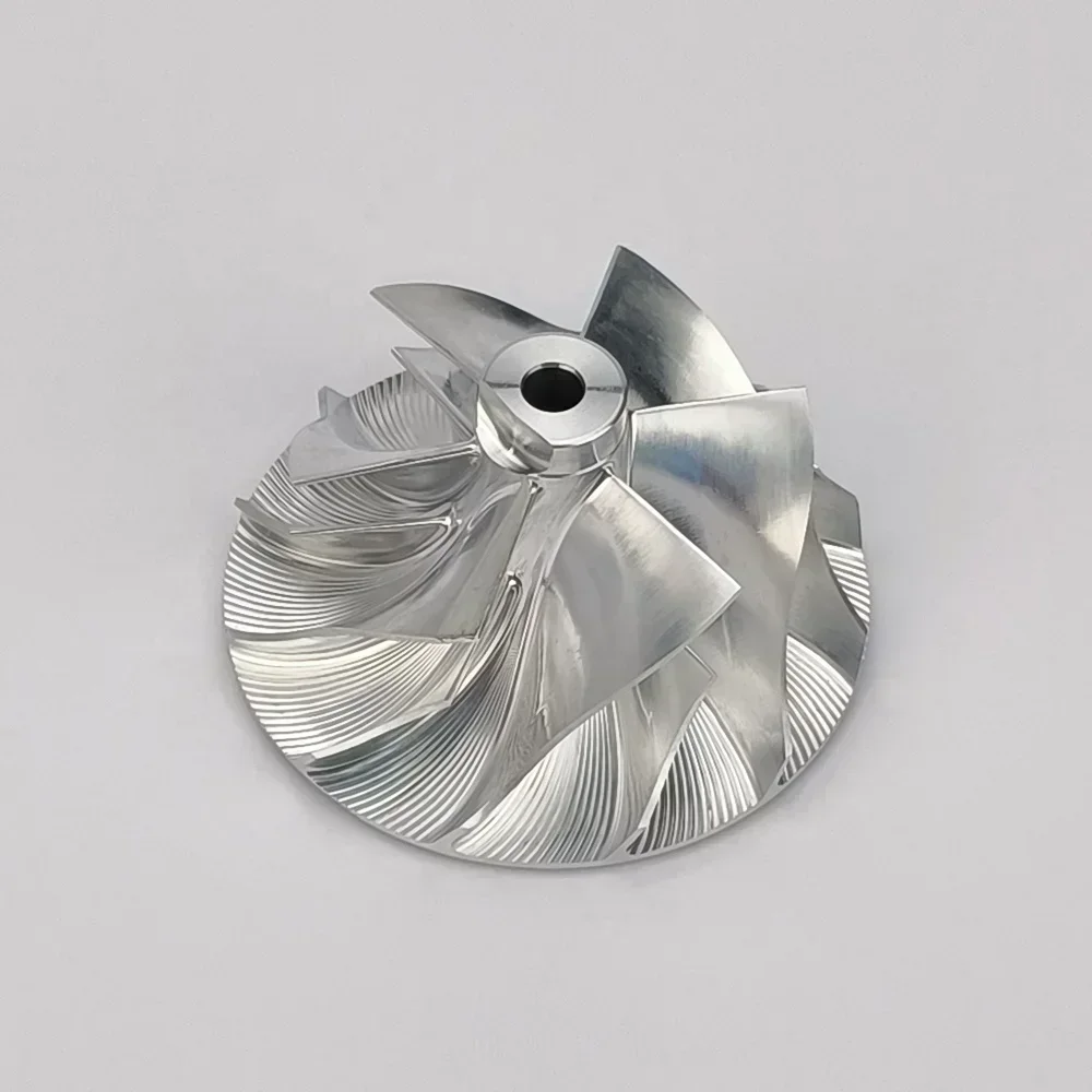 Колесо компрессора заготовки турбокомпрессора для RHF5 IS38 06K145722H для VW Golf 7 GTI R GTI 2,0 T
Колесо компрессора заготовки турбокомпрессора для RHF5 IS38 06K145722H для VW Golf 7 GTI R GTI 2,0 T