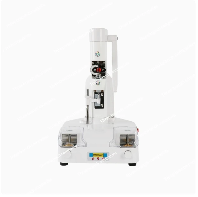 Glasses processing equipment rimless sheet punching machine eye punching sawing machine, drilling and grooving dual-purpose
Glasses processing equipment rimless sheet punching machine eye punching sawing machine, drilling and grooving dual-purpose