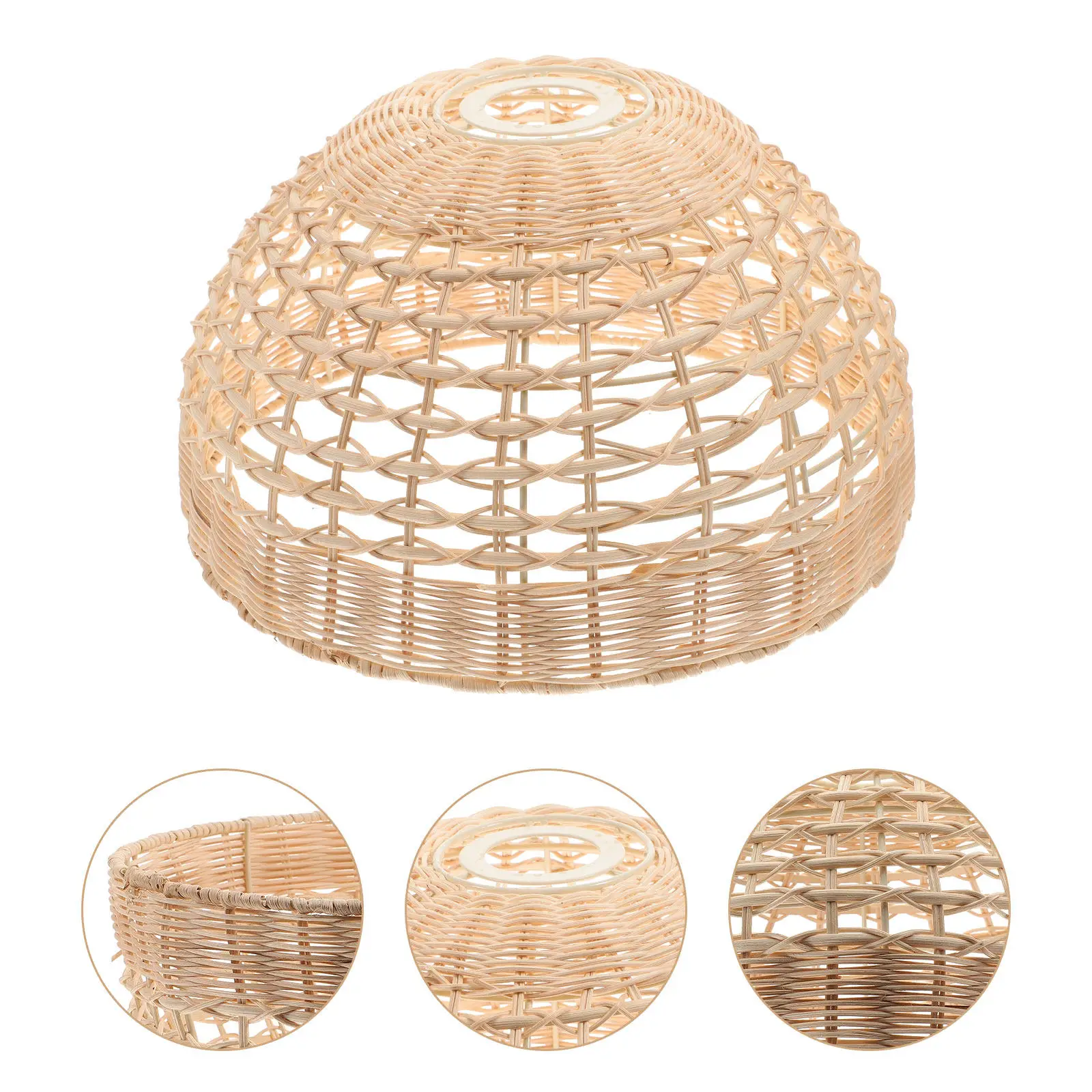 Rattan Pendant Lamp Shade Woven Cover Modern Ceiling Light Shade Decorative Hanging Lamp Cover for Bedroom Living Room Study
Rattan Pendant Lamp Shade Woven Cover Modern Ceiling Light Shade Decorative Hanging Lamp Cover for Bedroom Living Room Study