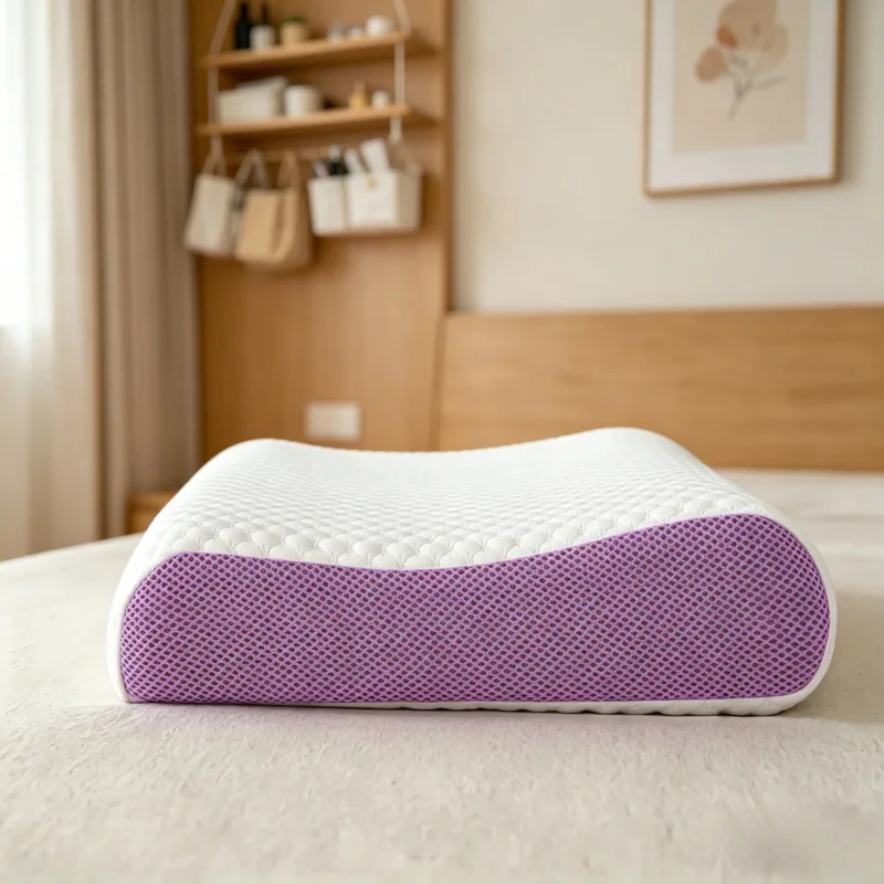 Breathable air layer pectin pillow, washable TPE material, zero pressure cervical support, comfortable single pillow for adults
Breathable air layer pectin pillow, washable TPE material, zero pressure cervical support, comfortable single pillow for adults