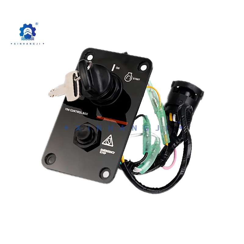 704-82570-08 Single Engine Key Switch Panel For Yamaha Outboard Motors 704 Control Box Mounting Screws Assembly
704-82570-08 Single Engine Key Switch Panel For Yamaha Outboard Motors 704 Control Box Mounting Screws Assembly