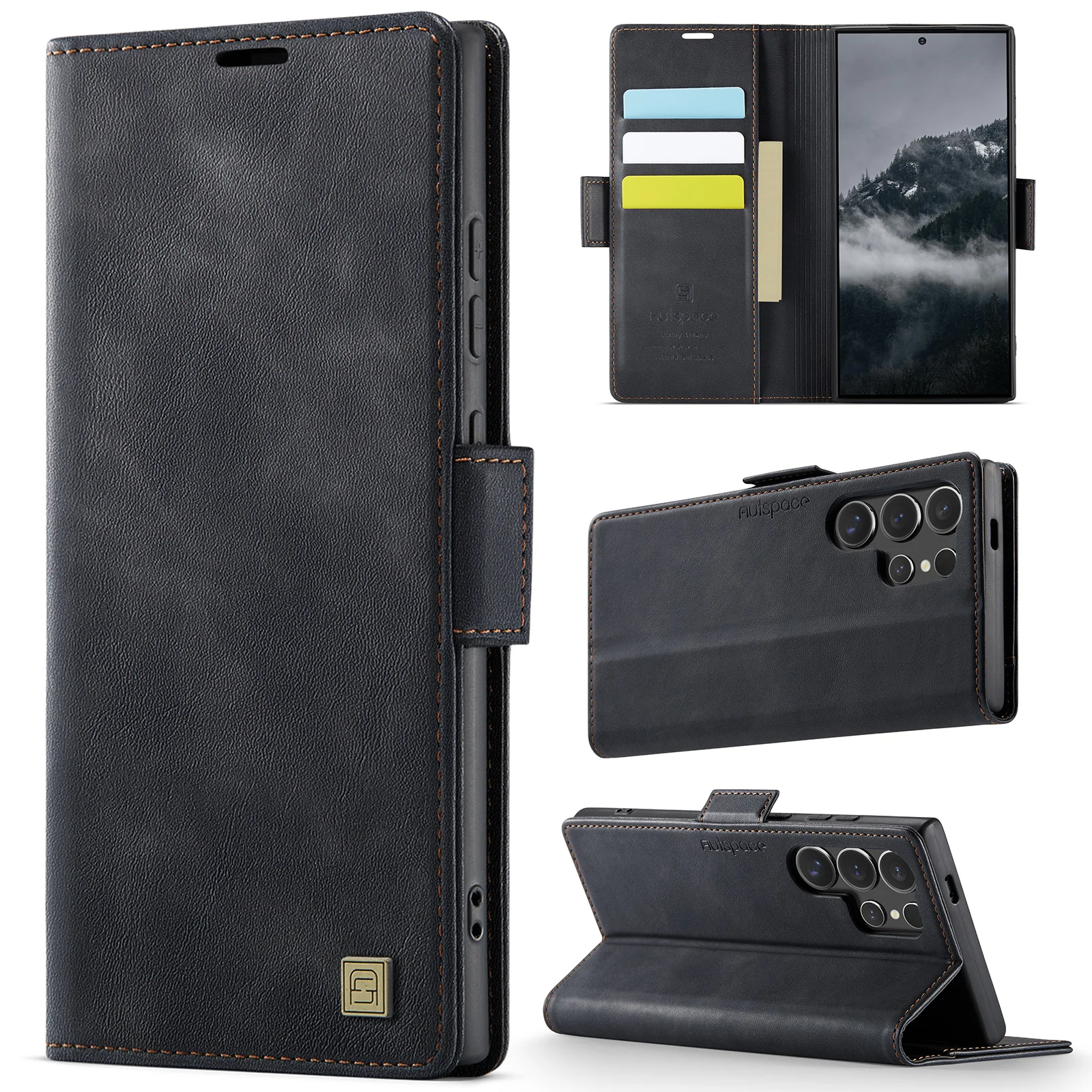 AutSpace RFID Blocking Wallet Case for Galaxy S25 Ultra S21 S22 S23 S24 Card Holder Magnetic Flip Leather Book Folio Case Funda
AutSpace RFID Blocking Wallet Case for Galaxy S25 Ultra S21 S22 S23 S24 Card Holder Magnetic Flip Leather Book Folio Case Funda