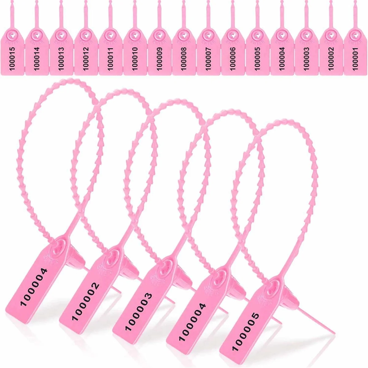 1000 Pcs Plastic Tamper Seals Fire Extinguisher Tags Security Tags Seals Safety Numbered Zip Ties Labels Pink
1000 Pcs Plastic Tamper Seals Fire Extinguisher Tags Security Tags Seals Safety Numbered Zip Ties Labels Pink