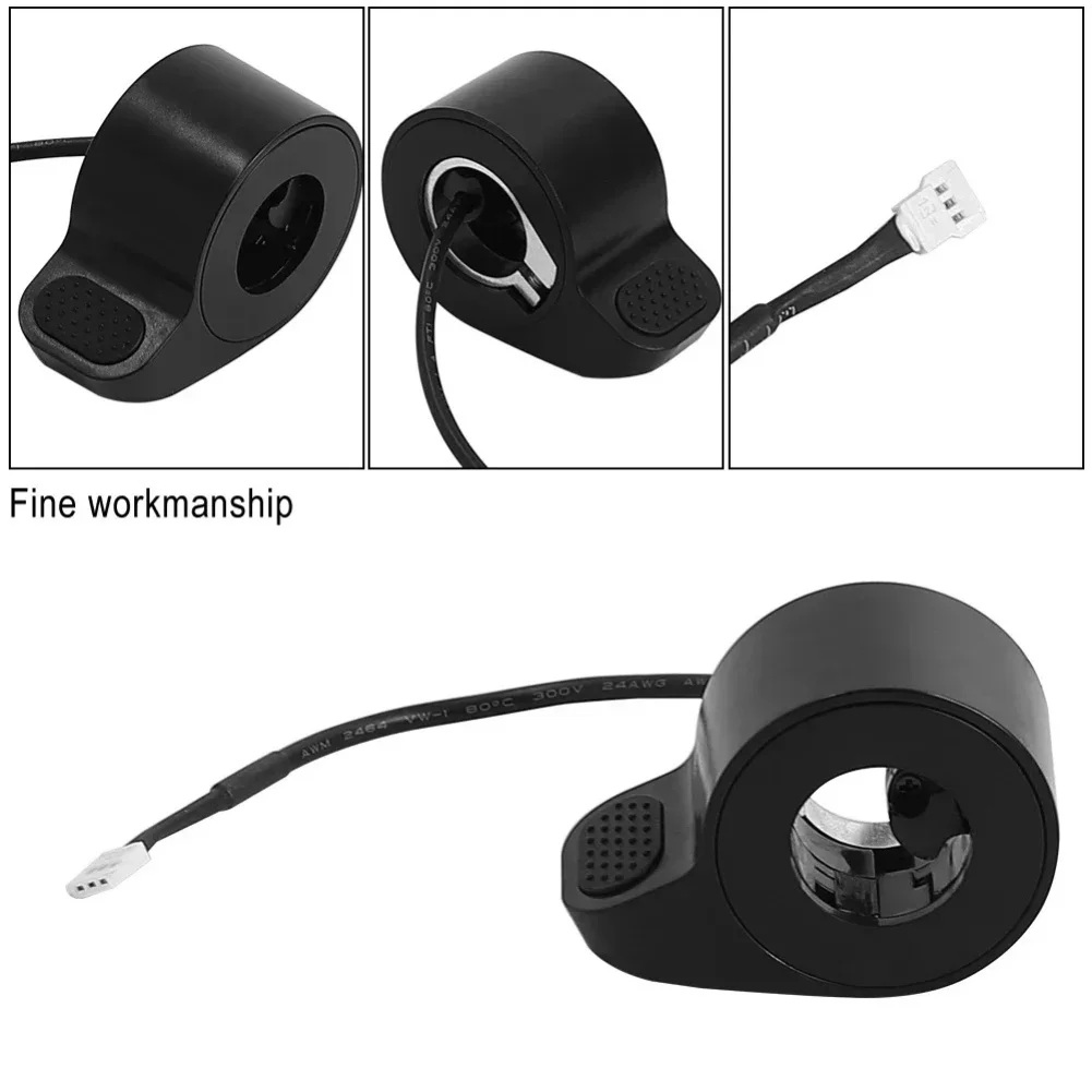 For I Scooter I9 Pro/Gotrax Apex Pro Electric Scooter Thumb Throttle Accelerator Plastic 16cm-Line 52g Easy Install Replacement
For I Scooter I9 Pro/Gotrax Apex Pro Electric Scooter Thumb Throttle Accelerator Plastic 16cm-Line 52g Easy Install Replacement