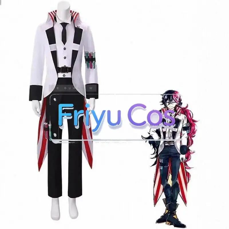 Anime Classic Cosplay Anime Costume Black Butler & Black Cat Lucas Topsy Lucas Customized Halloween costumes
Anime Classic Cosplay Anime Costume Black Butler & Black Cat Lucas Topsy Lucas Customized Halloween costumes