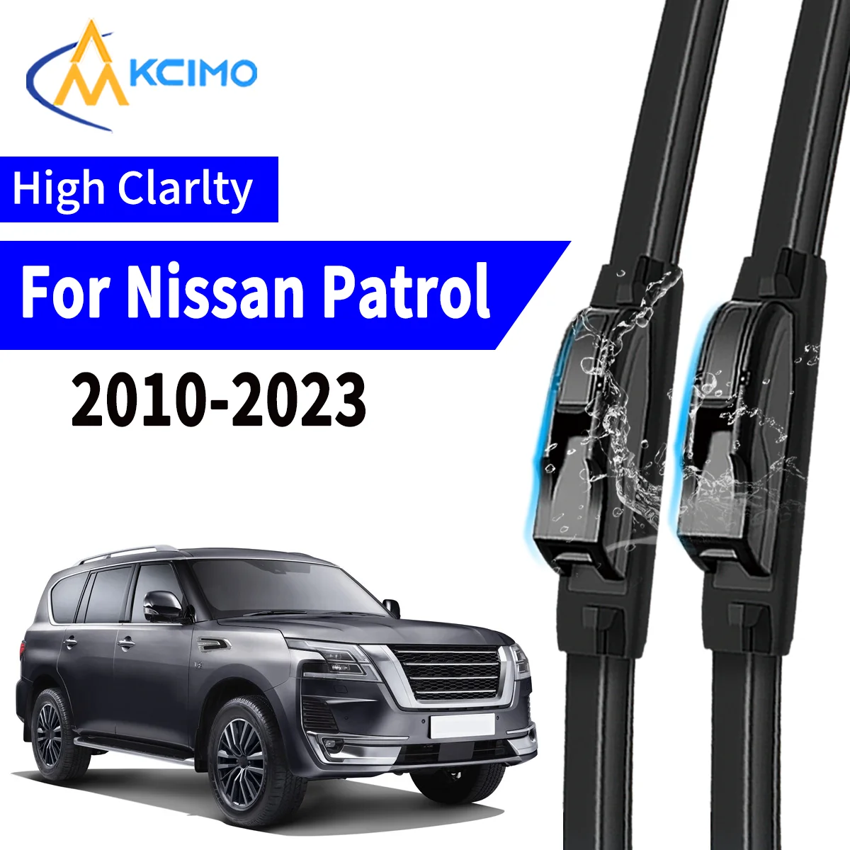 2pcs Car Wiper For Nissan Patrol Y62 Armada 2010 - 2023 Front Windscreen Wiper Blade Silent Soft Rubber
2pcs Car Wiper For Nissan Patrol Y62 Armada 2010 - 2023 Front Windscreen Wiper Blade Silent Soft Rubber