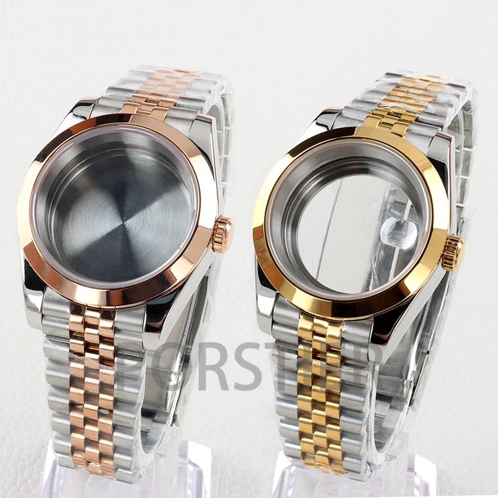 36mm/39mm Watch Case NH35 Sapphire Glass Stainless Steel for Seiko NH35 NH36 Movement 28.5mm Dial Datejust Jubilee Bracelet
36mm/39mm Watch Case NH35 Sapphire Glass Stainless Steel for Seiko NH35 NH36 Movement 28.5mm Dial Datejust Jubilee Bracelet