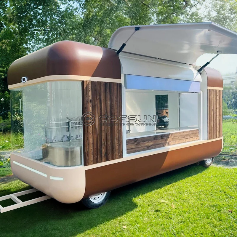 COGSUN USA Standard BBQ Pizza Food Trailer with Complete Kitchen and Coffee Station for Sale
COGSUN USA Standard BBQ Pizza Food Trailer with Complete Kitchen and Coffee Station for Sale