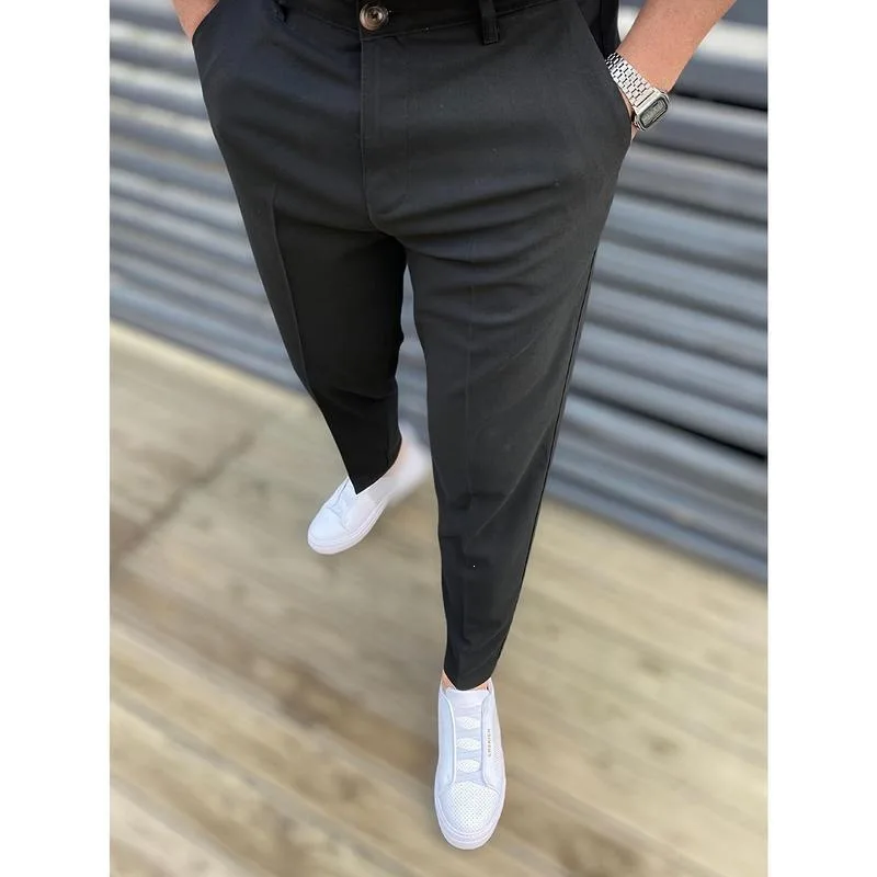 Casual Cotton Pants H 95759 Summer Long Trousers Comfortable Men's Business Wear Versatile Style for Spring Season
Casual Cotton Pants H 95759 Summer Long Trousers Comfortable Men's Business Wear Versatile Style for Spring Season