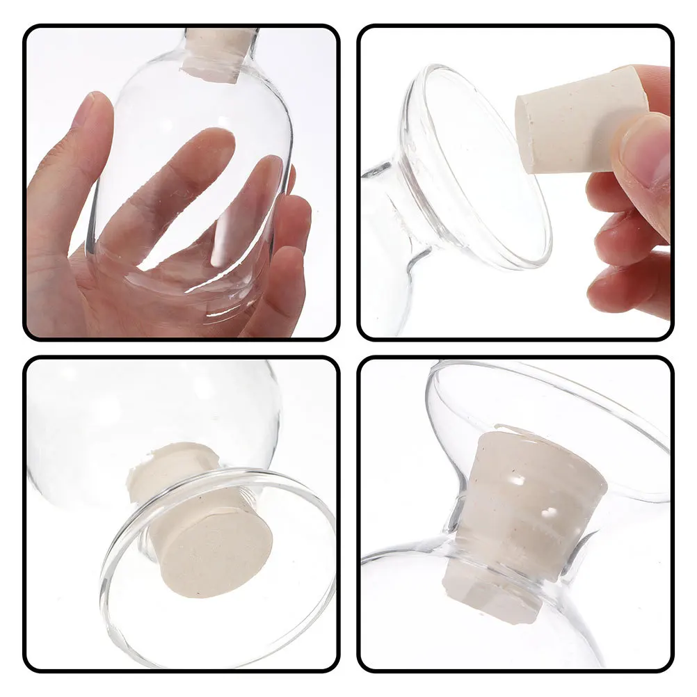 2Pcs Glass Storage Jars Match Holder Transparent Desktop Display Bottles Glass Vials Home Bar Decor Fireless Match Stick
2Pcs Glass Storage Jars Match Holder Transparent Desktop Display Bottles Glass Vials Home Bar Decor Fireless Match Stick