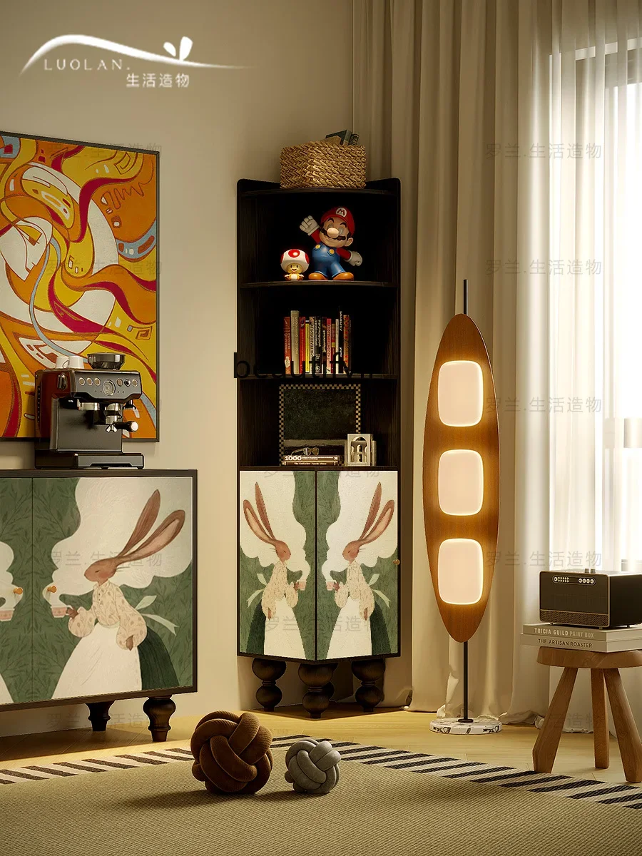 13French Cream Style Rabbit Corner Cabinet Solid Wood Living Room Cute Storage Display Cabinet Hallway Bedroom Corner Locker
13French Cream Style Rabbit Corner Cabinet Solid Wood Living Room Cute Storage Display Cabinet Hallway Bedroom Corner Locker