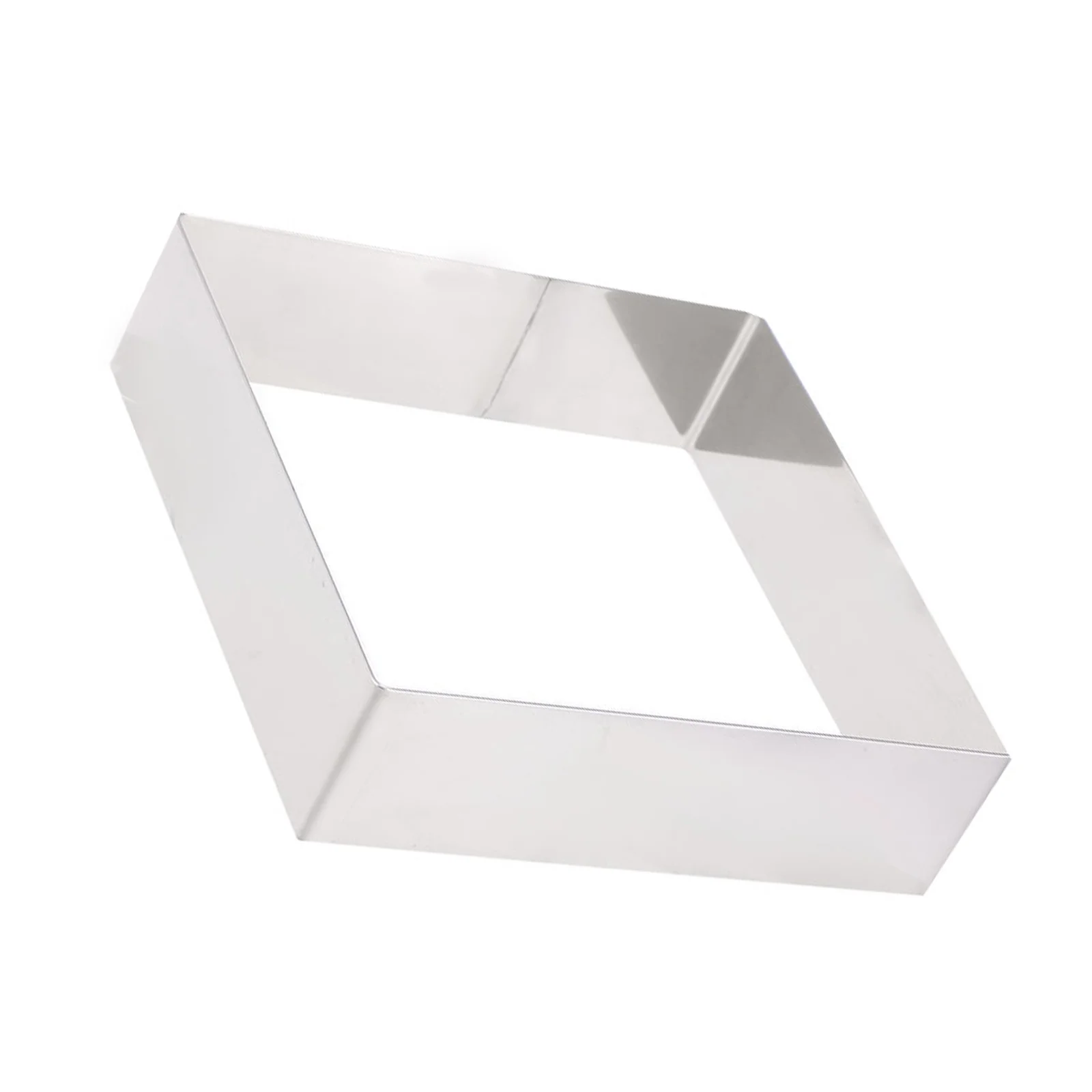 Stainless Steel Cake Ring 10 Inch Square Mousse Mold Baking Tool Pastry Dessert Cutter Reusable Non-Stick Smooth Surface
Stainless Steel Cake Ring 10 Inch Square Mousse Mold Baking Tool Pastry Dessert Cutter Reusable Non-Stick Smooth Surface