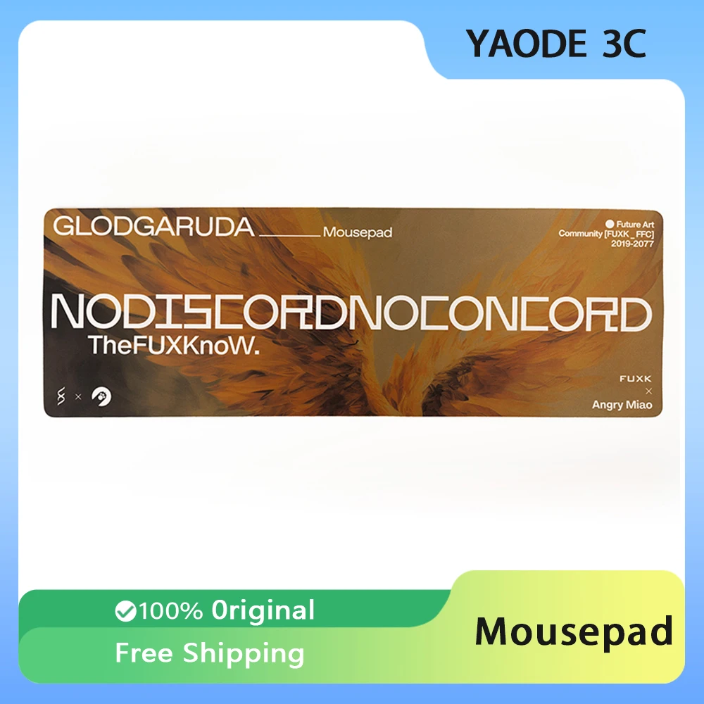AngryMiao FUXK GLODGARUDA коврик для мыши резиновый нескользящий большой игровой коврик для мыши E-sports Office 3x900x300 мм ПК
AngryMiao FUXK GLODGARUDA коврик для мыши резиновый нескользящий большой игровой коврик для мыши E-sports Office 3x900x300 мм ПК