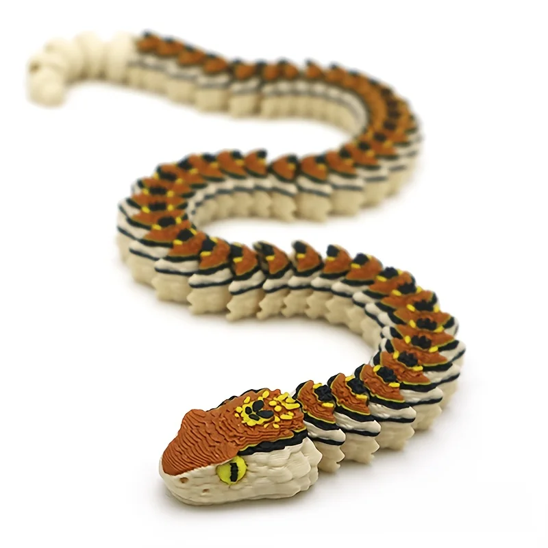 3D Printed Flexible Viper Figure – Movable & Portable, Ideal Holiday Gift for Easter & Christmas
3D Printed Flexible Viper Figure – Movable & Portable, Ideal Holiday Gift for Easter & Christmas