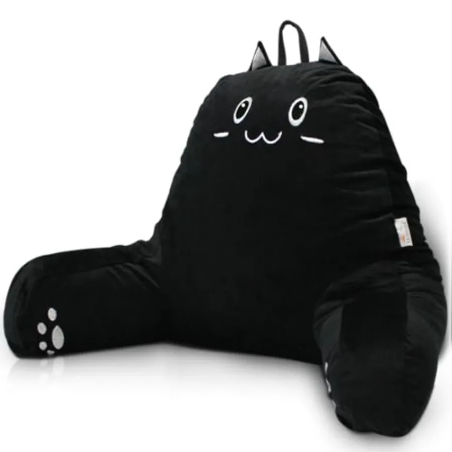Kitty Reading Pillow for Sitting in Bed Shredded Memory Foam Cute Back Pillows for Adult and with Arms Cat Design Bed Pillow Ba
Kitty Reading Pillow for Sitting in Bed Shredded Memory Foam Cute Back Pillows for Adult and with Arms Cat Design Bed Pillow Ba