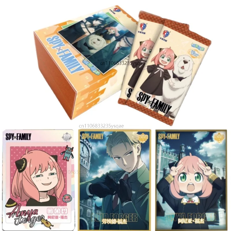 Genuine SPY×FAMILY Series Card V10 Anya Forger Yor Forger Twilight SXP Anime Peripheral Characters Collection Cards Toys Gifts
Genuine SPY×FAMILY Series Card V10 Anya Forger Yor Forger Twilight SXP Anime Peripheral Characters Collection Cards Toys Gifts