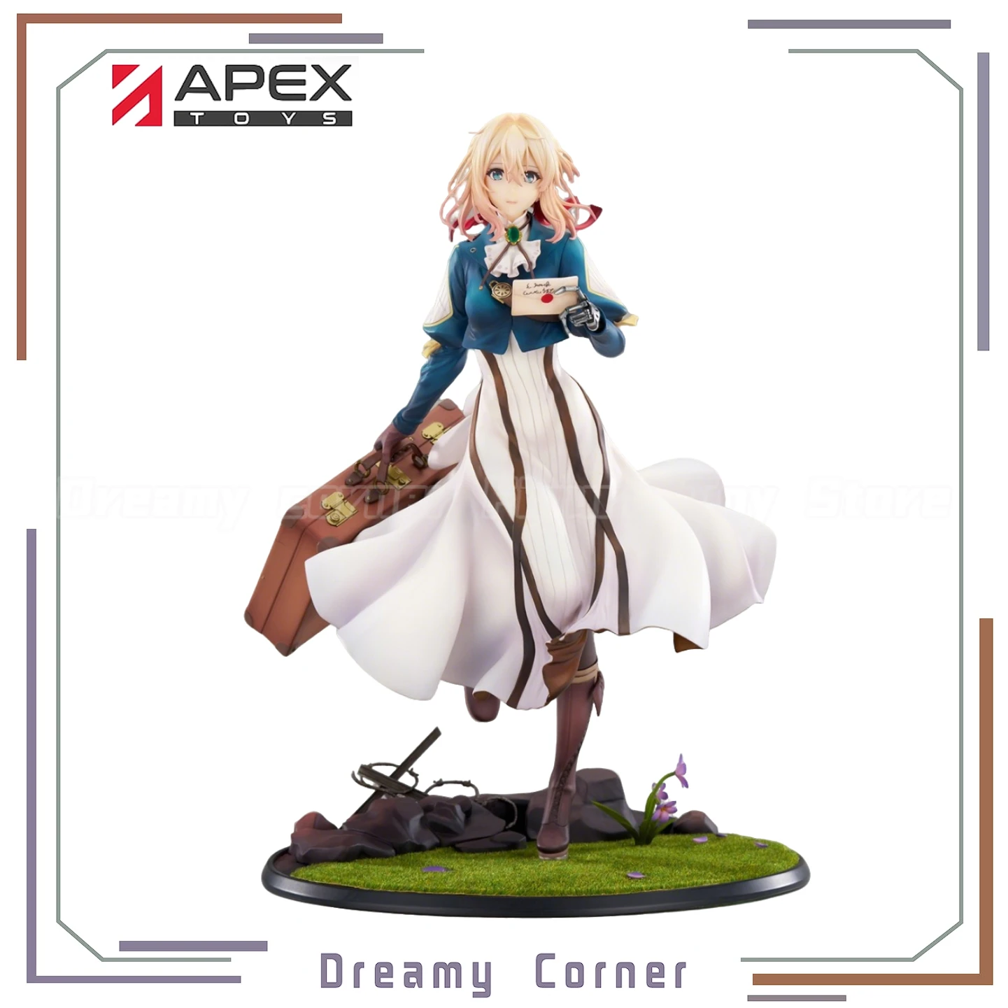 Предзаказ: Фигурка APEX-TOYS ABC Animation Violet Evergarden Automatic Note Doll Ver 1/7 Scale (анимационная фигурка)
Предзаказ: Фигурка APEX-TOYS ABC Animation Violet Evergarden Automatic Note Doll Ver 1/7 Scale (анимационная фигурка)