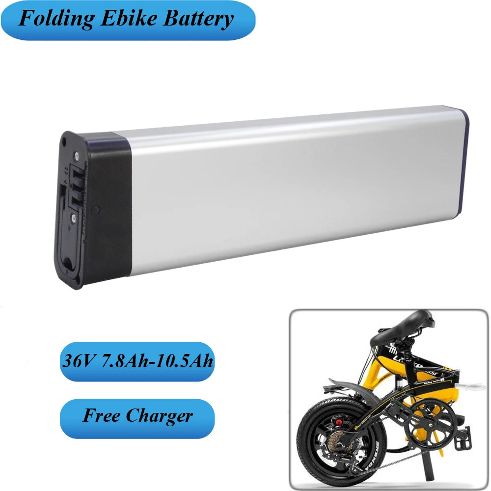 Folding Electric Bike Battery Removable 36V 7.8Ah 8.7Ah 9.6Ah 10Ah 10.5Ah Foldable Ebike Lithium Battery Lankeleisi A6 250W 350W
Folding Electric Bike Battery Removable 36V 7.8Ah 8.7Ah 9.6Ah 10Ah 10.5Ah Foldable Ebike Lithium Battery Lankeleisi A6 250W 350W