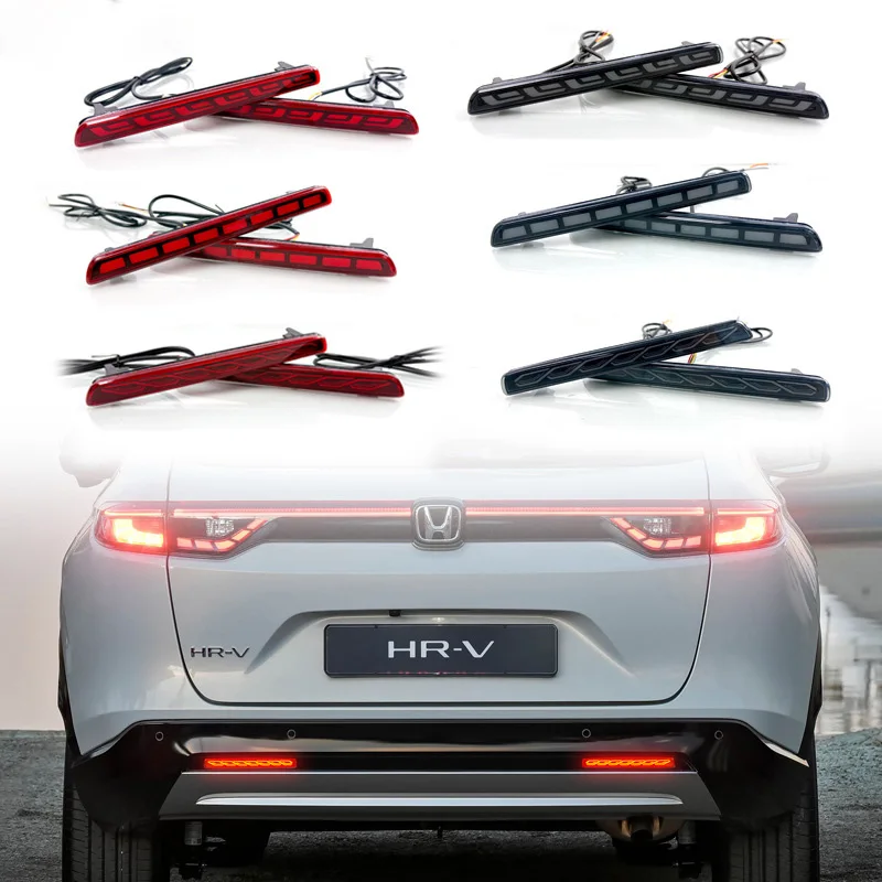 US version Dynamic car bumper tail light Honda HRV taillight HR-V LED Reflector 2023~2025y car accessories Taillamp fog lamp
US version Dynamic car bumper tail light Honda HRV taillight HR-V LED Reflector 2023~2025y car accessories Taillamp fog lamp
