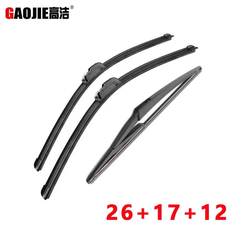 Suitable for Nissan Qashqai 13-20 front and rear wipers wipers 26 inches + 17 inches + 12 inches
Suitable for Nissan Qashqai 13-20 front and rear wipers wipers 26 inches + 17 inches + 12 inches