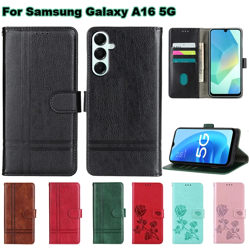 For чехол на Samsung Galaxy A16 5G Case Wallet Coque Leather Cover For Fundas Samsung A16 5G SM-A1660 SM-A166B/E/M Phone Cases
For чехол на Samsung Galaxy A16 5G Case Wallet Coque Leather Cover For Fundas Samsung A16 5G SM-A1660 SM-A166B/E/M Phone Cases