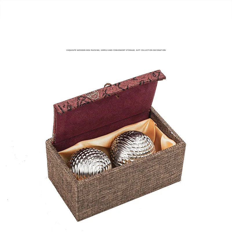 2 ball 304# stainless steel solid fitness ball handball for health care players to turn the ball and massage
2 ball 304# stainless steel solid fitness ball handball for health care players to turn the ball and massage