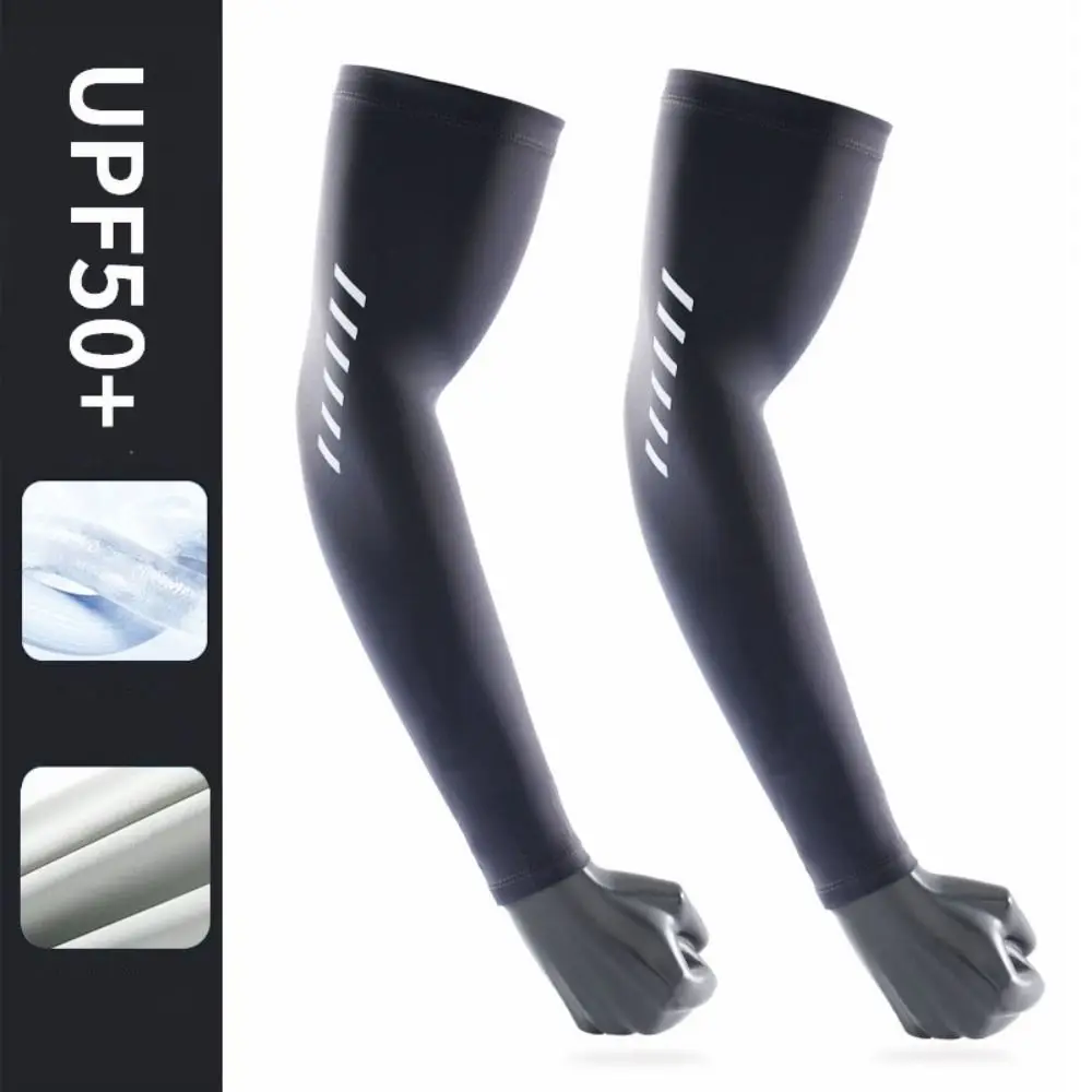 High Quality 1 Pair Stretchy Breathable Arm Sleeve Quick Dry UV Protection Ice Fabric Sleeve Thin Cycling Sport Sleeve Running
High Quality 1 Pair Stretchy Breathable Arm Sleeve Quick Dry UV Protection Ice Fabric Sleeve Thin Cycling Sport Sleeve Running