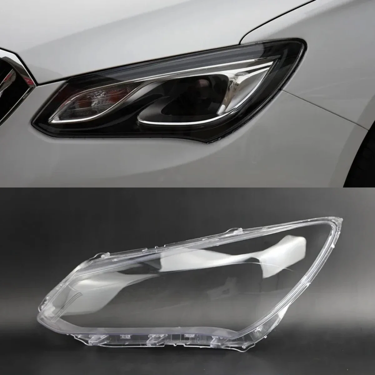 For Buick Excelle Headlamp Cover Transparent Lamp Headlight Shell Lens Plexiglass Replace Original Lampshade 2015 2016 2017
For Buick Excelle Headlamp Cover Transparent Lamp Headlight Shell Lens Plexiglass Replace Original Lampshade 2015 2016 2017