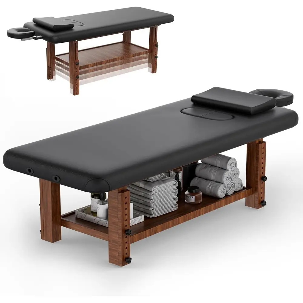 Регулируемый по высоте деревянный массажный стол с фиксированной спинкой и вместительным хранилищем для услуг по наращиванию ресниц
Регулируемый по высоте деревянный массажный стол с фиксированной спинкой и вместительным хранилищем для услуг по наращиванию ресниц