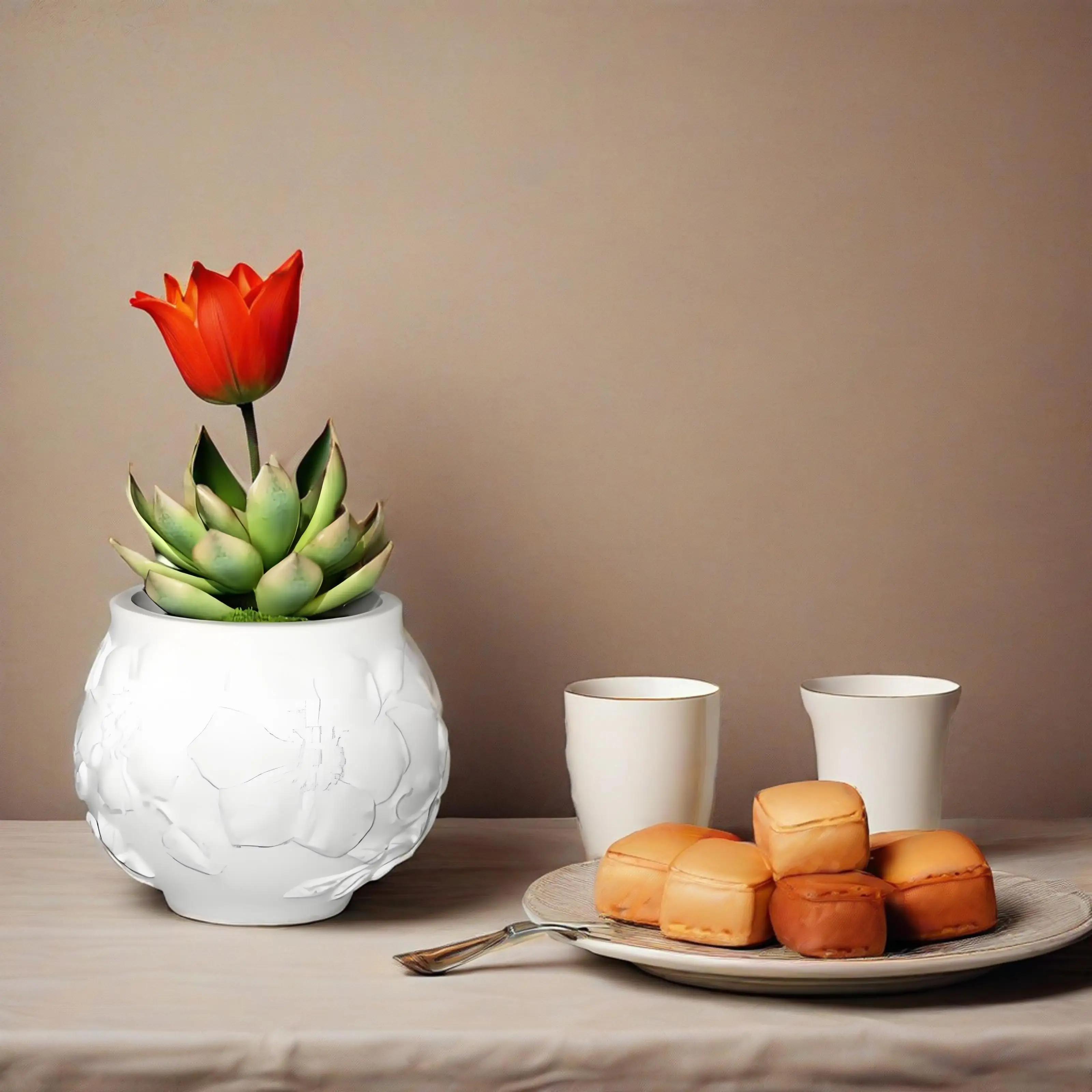 Flowers Cactus Silicone Mold 3D Flower Candle Gypsum Soap Resin Crafts Mold DIY Chocolate Fudge Dessert Cake Mold
Flowers Cactus Silicone Mold 3D Flower Candle Gypsum Soap Resin Crafts Mold DIY Chocolate Fudge Dessert Cake Mold