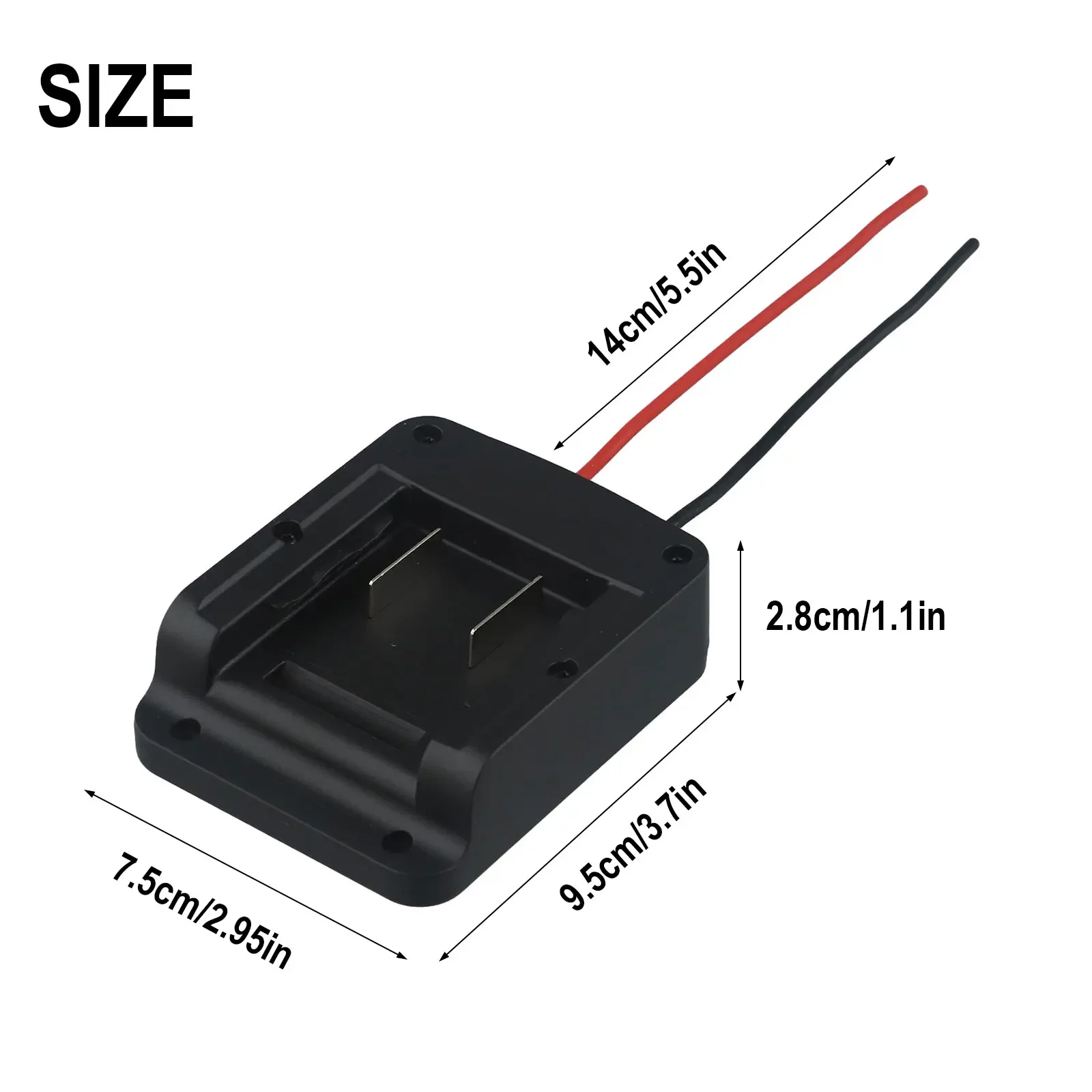Battery Cable Connector Output Adapter Plug DIY For Einhell For Ozito 18V Li-ion Battery Base Connector Light Equipment Tools
Battery Cable Connector Output Adapter Plug DIY For Einhell For Ozito 18V Li-ion Battery Base Connector Light Equipment Tools